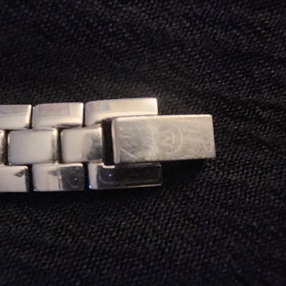 MOVADO Amorosa Silver & Black with diamond accent - Picture 14 of 14